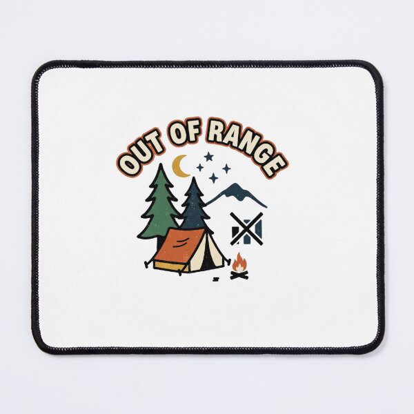 Item preview, Out of Range Folk Camping Scene designed and sold by GoofyShopp.
