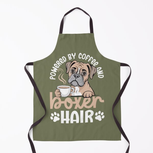 Item preview, Boxer Dog With Coffee designed and sold by MoonwzcArts.