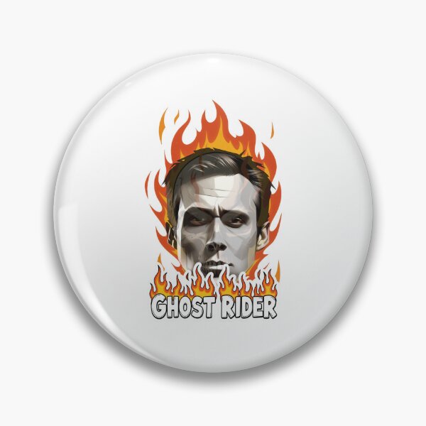Item preview, Ghost Rider Flaming Portrait designed and sold by 3ndrju.
