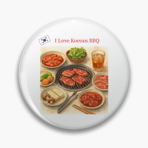 Item preview, Korean BBQ designed and sold by Caris Clothing.
