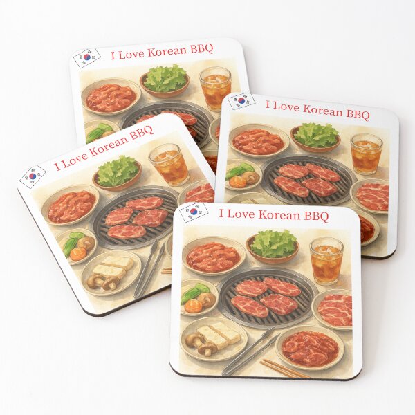 Item preview, Korean BBQ designed and sold by Caris Clothing.