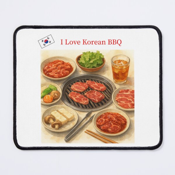 Item preview, Korean BBQ designed and sold by Caris Clothing.