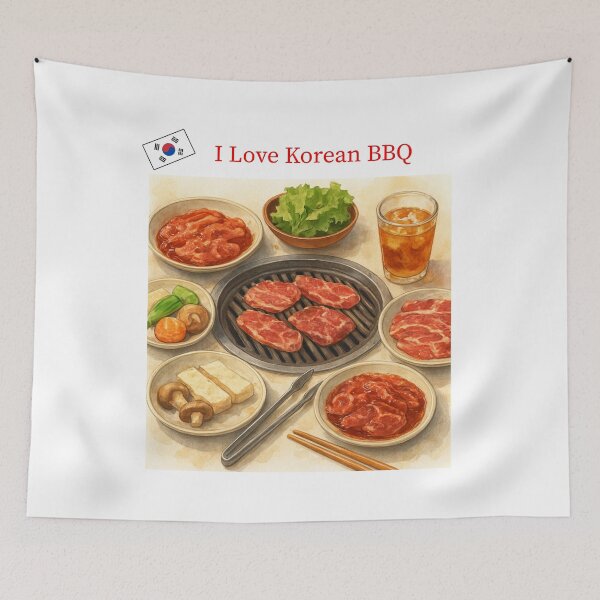 Artikelvorschau, Koreanisches BBQ entworfen und verkauft von Caris Clothing.