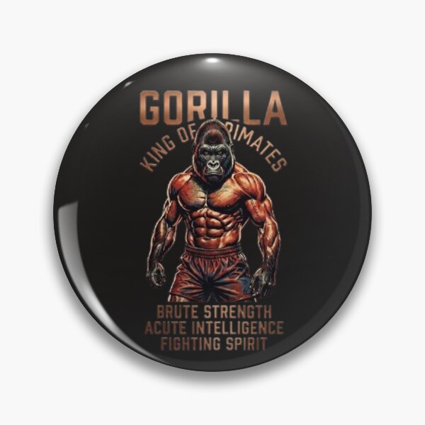 Item preview, GORILLA - KING OF PRIMATES designed and sold by The best online style shop.