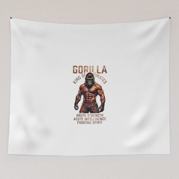 Item preview, GORILLA - KING OF PRIMATES designed and sold by The best online style shop.