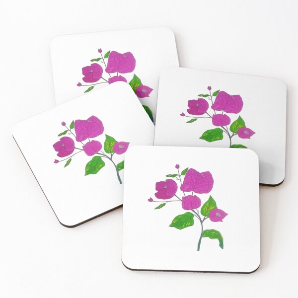 Item preview, Vibrant Pink Bougainvillea - Botanical Floral Art designed and sold by artbucketstudio .