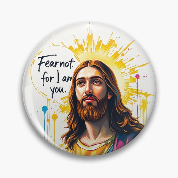 Item preview,  "I’m with you! Jesus in pop-art and street-art style" designed and sold by  BoomPoster.