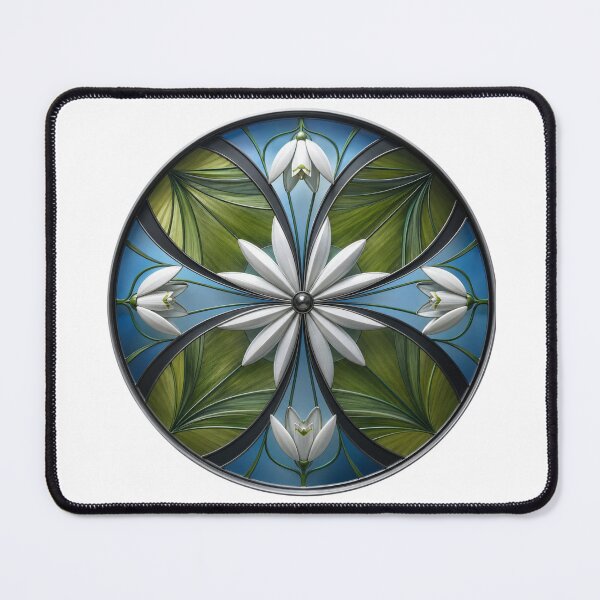 Item preview, Elven Floral Heraldic Device 1 designed and sold by Einkco.