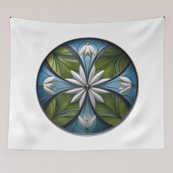 Item preview, Elven Floral Heraldic Device 1 designed and sold by Einkco.