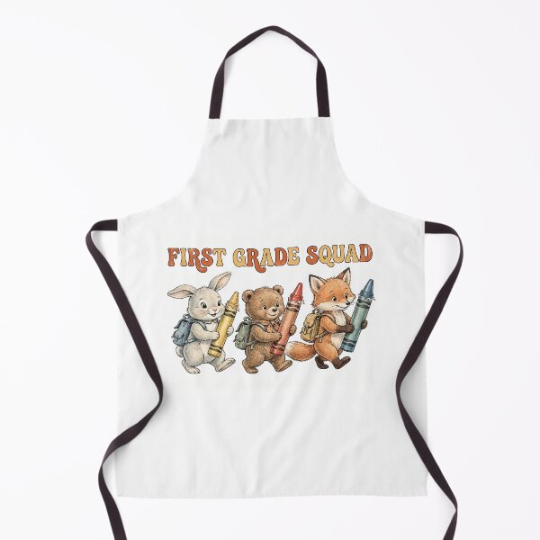 Item preview, First Grade Squad Retro Vintage Animal Crayon Crew Back to School  designed and sold by Yellowriversss.
