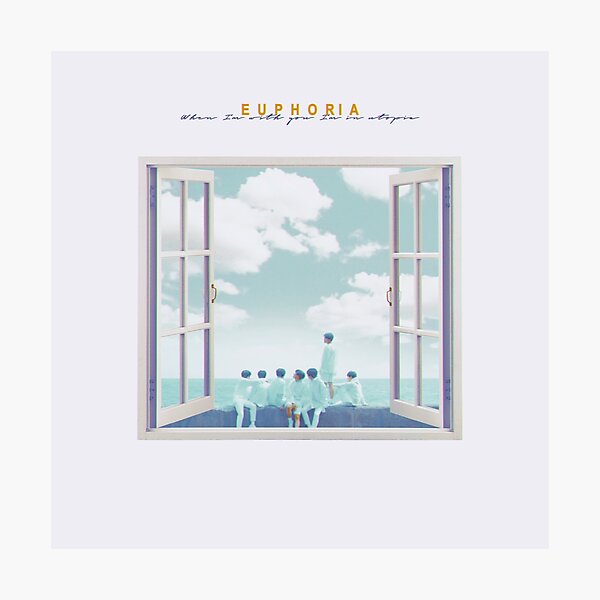 BTS EUPHORIA - OPENED WINDOW Photographic Print