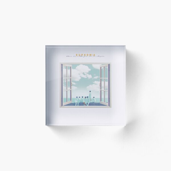 BTS EUPHORIA - OPENED WINDOW Acrylic Block