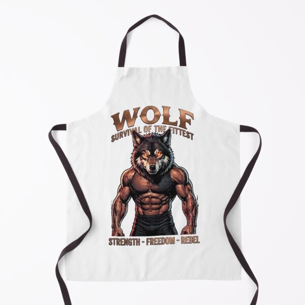 Item preview, WOLF - SURVIVAL OF THE FITTEST designed and sold by The best online style shop.