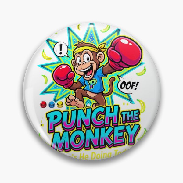 Item preview, Punch the Monkey — How’s He Doing Today designed and sold by  ViralVisionsCreating .