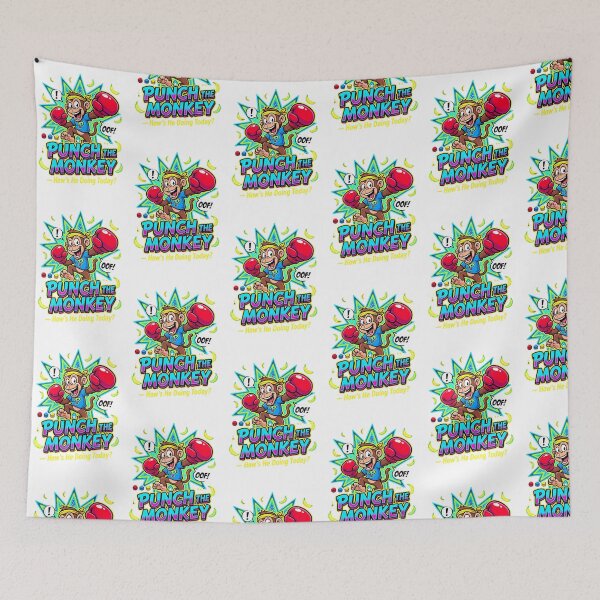 Item preview, Punch the Monkey — How’s He Doing Today designed and sold by  ViralVisionsCreating .