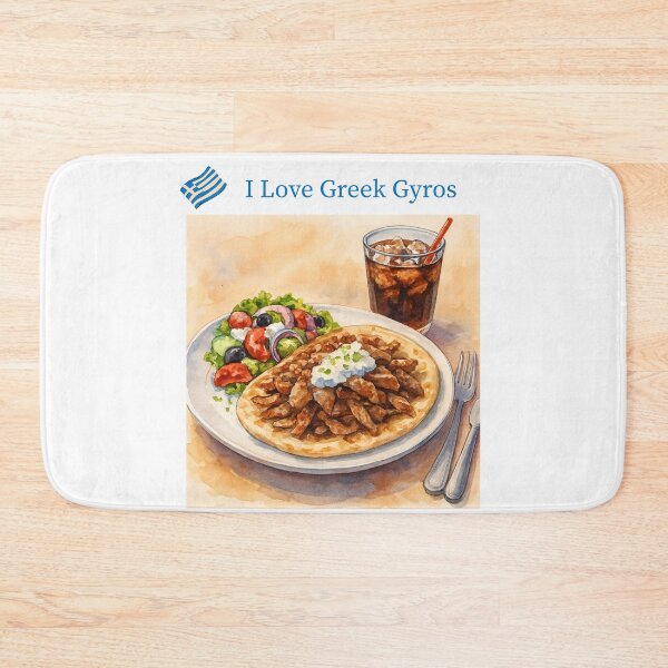 Item preview, Greek Gyros designed and sold by Caris Clothing.