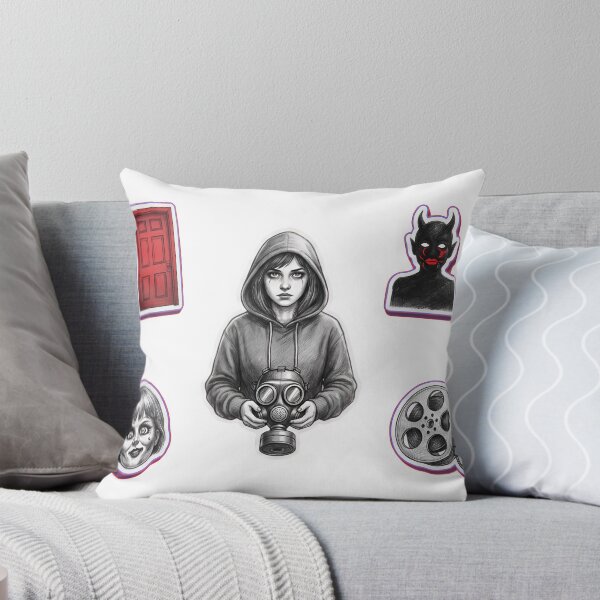 Item preview, Girl in hooded sweatshirt holding old camera as transparent cutout designed and sold by Creative88Art.