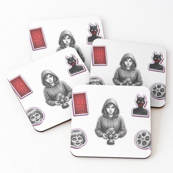 Item preview, Girl in hooded sweatshirt holding old camera as transparent cutout designed and sold by Creative88Art.