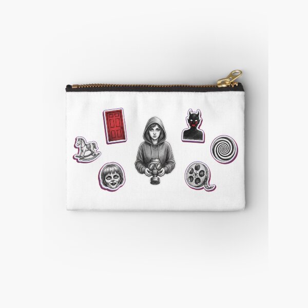 Item preview, Girl in hooded sweatshirt holding old camera as transparent cutout designed and sold by Creative88Art.