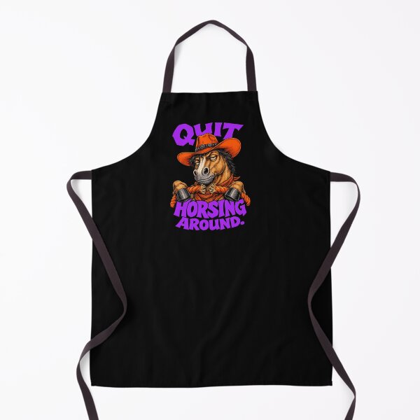 Item preview, Quit Horsing Around Funny Western Horse Humor designed and sold by Anyshca.