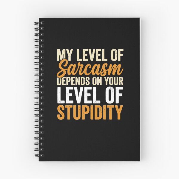 Item preview, My Level Of Sarcasm Funny Retro Quote designed and sold by Antdoodle.