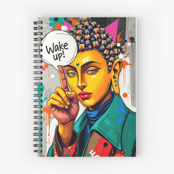 Item preview,  «Pop-art style Buddha with street-art elements» designed and sold by  BoomPoster.