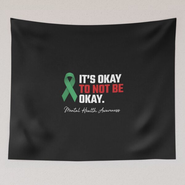 Item preview,  It's Okay to Not Be Okay Awareness  designed and sold by dragonbol023.