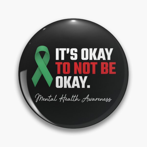 Item preview,  It's Okay to Not Be Okay Awareness  designed and sold by dragonbol023.