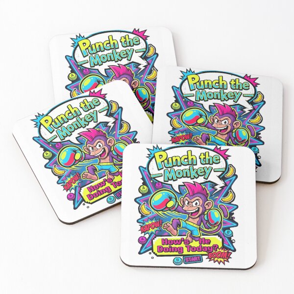 Item preview, Punch the Monkey — How’s He Doing Today designed and sold by  ViralVisionsCreating .