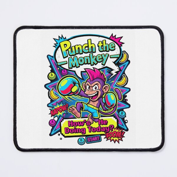 Item preview, Punch the Monkey — How’s He Doing Today designed and sold by ViralVisionsCreating .