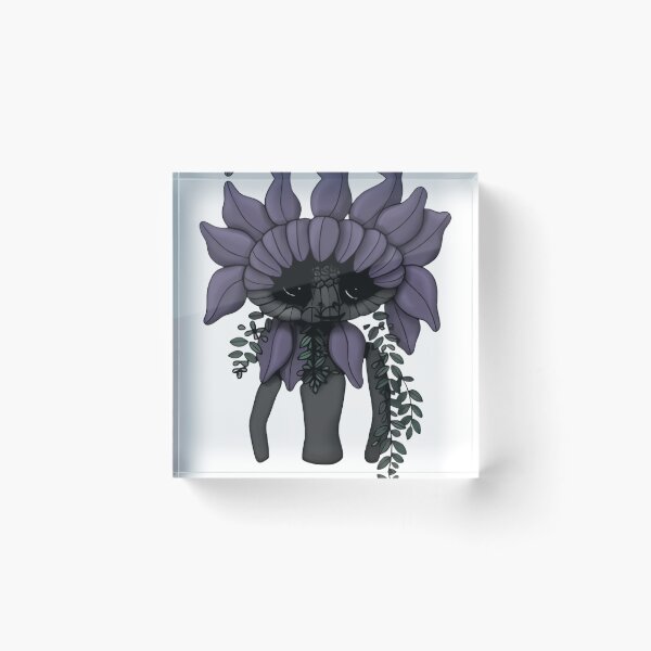 Item preview, Gothic Purple Flower Creature designed and sold by SurrealInkdcsez.