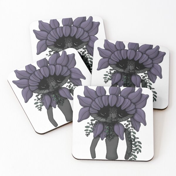 Item preview, Gothic Purple Flower Creature designed and sold by SurrealInkdcsez.