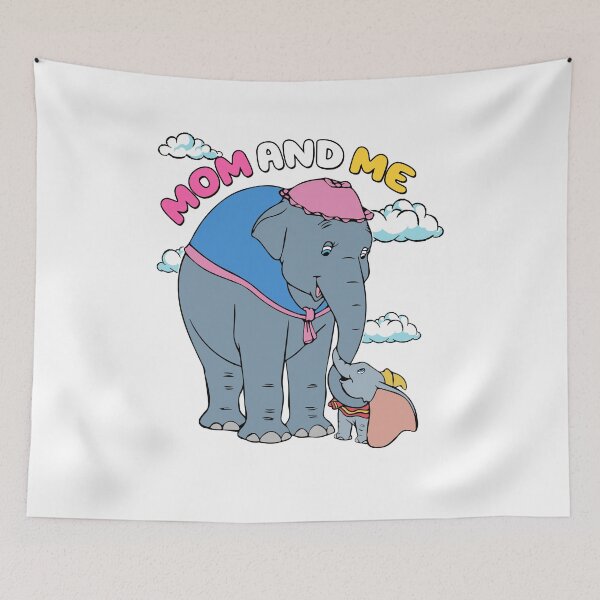 Item preview, Cute Flying Elephant Mom and Baby Matching Mother Gift designed and sold by Krasnovaovaova.