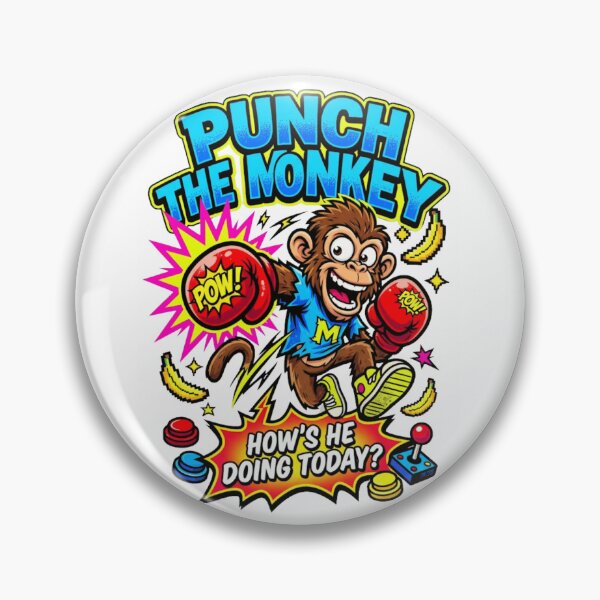 Item preview, Punch the Monkey — How’s He Doing Today designed and sold by  ViralVisionsCreating .