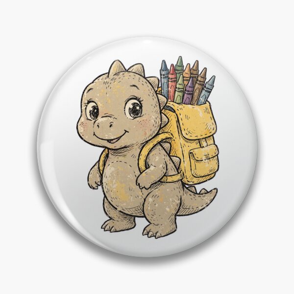 Item preview, Retro Kindergarten Dinosaur First Day Of School Vintage Ink Sketch Dino Crew designed and sold by Yellowriversss.