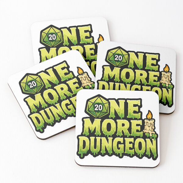Item preview, One More Dungeon Late Night Gamer d20 Natural 20 designed and sold by danielstirling.