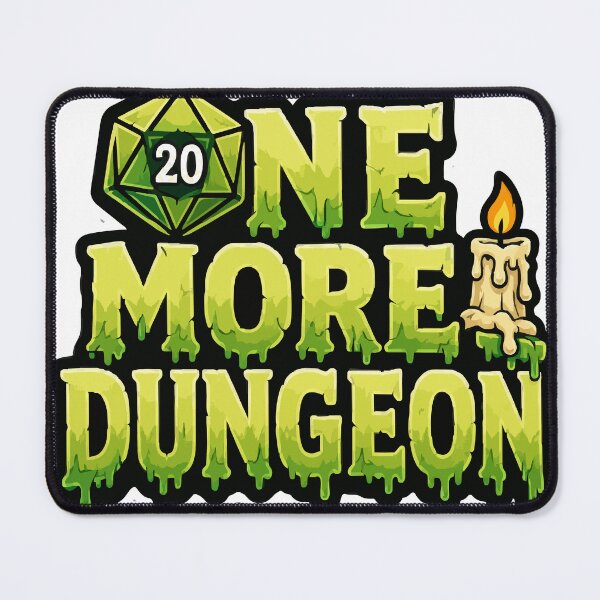 Item preview, One More Dungeon Late Night Gamer d20 Natural 20 designed and sold by danielstirling.