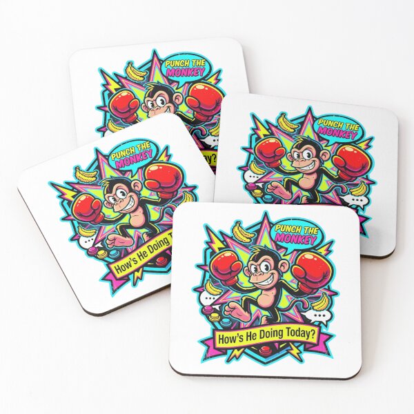 Item preview, Punch the Monkey — How’s He Doing Today designed and sold by  ViralVisionsCreating .