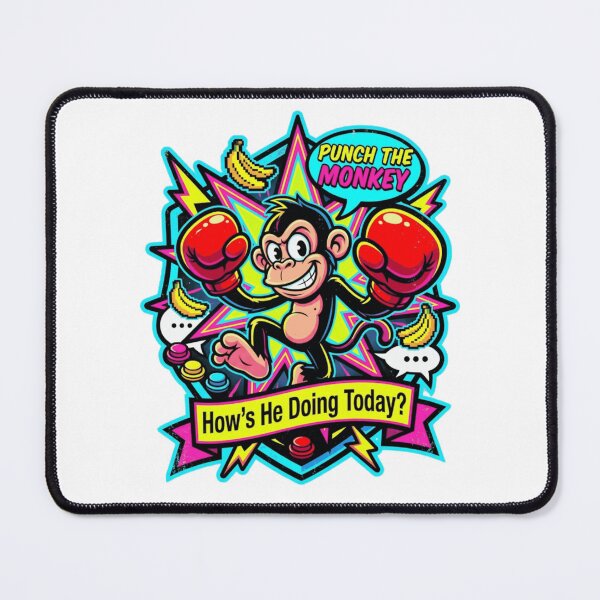 Item preview, Punch the Monkey — How’s He Doing Today designed and sold by ViralVisionsCreating .
