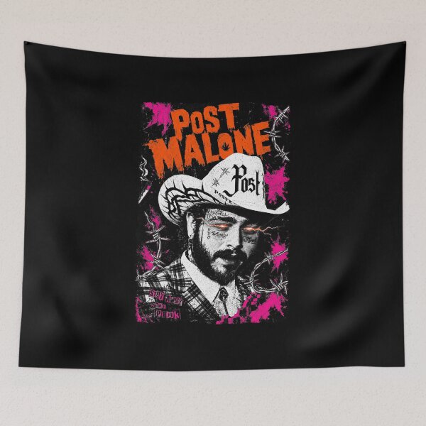 Item preview, Post Malone Poster designed and sold by Knightly Armor.
