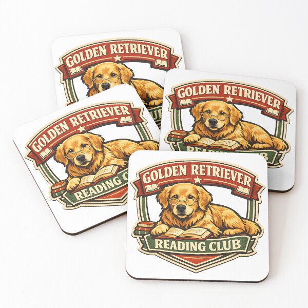 Item preview, Golden Retriever Reading Club – Book Lover Dog Teacher Design designed and sold by Sahil Randhawa.