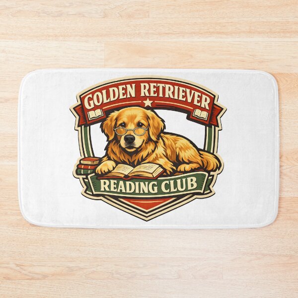 Item preview, Golden Retriever Reading Club – Book Lover Dog Teacher Design designed and sold by Sahil Randhawa.