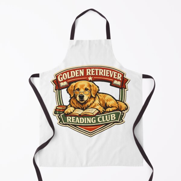 Item preview, Golden Retriever Reading Club – Book Lover Dog Teacher Design designed and sold by Sahil Randhawa.
