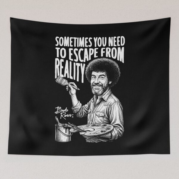 Item preview, Bob Ross Painting Escape From Reality designed and sold by GrandeDuc.