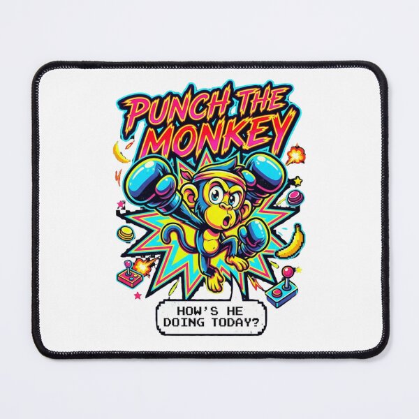 Item preview, Punch the Monkey — How’s He Doing Today designed and sold by ViralVisionsCreating .