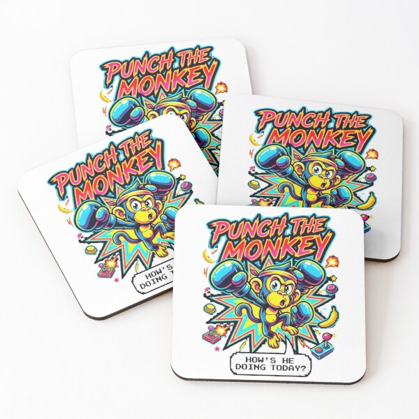 Item preview, Punch the Monkey — How’s He Doing Today designed and sold by  ViralVisionsCreating .