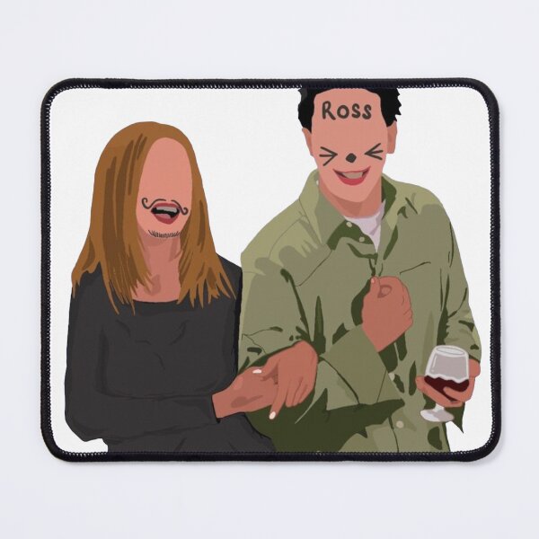 Item preview, Ross and Rachel goofy designed and sold by ItsAllYellow.