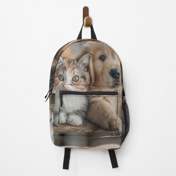 Item preview, Adorable photo of a puppy and kitten designed and sold by dcrc.