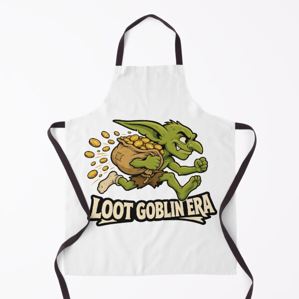 Item preview, Loot Goblin Era Sprinting Gremlin with Gold Coin Sack designed and sold by danielstirling.