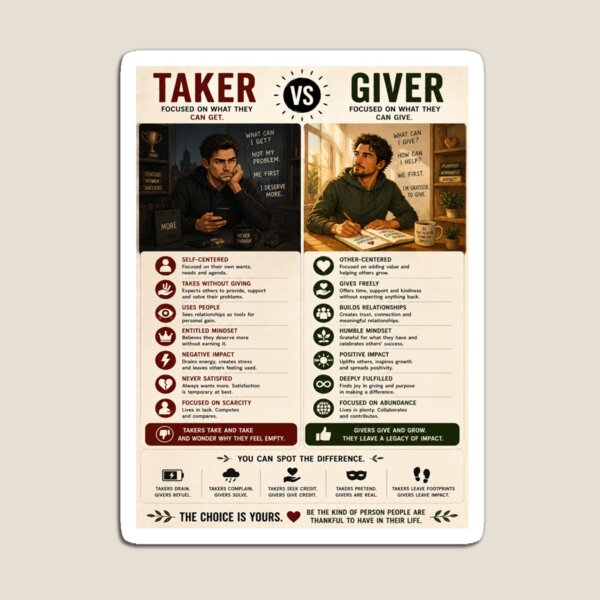Item preview, Takers vs Givers designed and sold by HarTee.